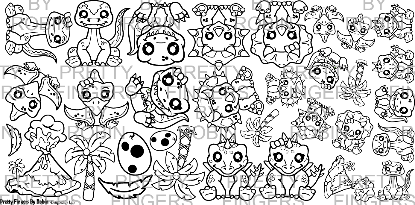 267 - Cute Lil Dinos
