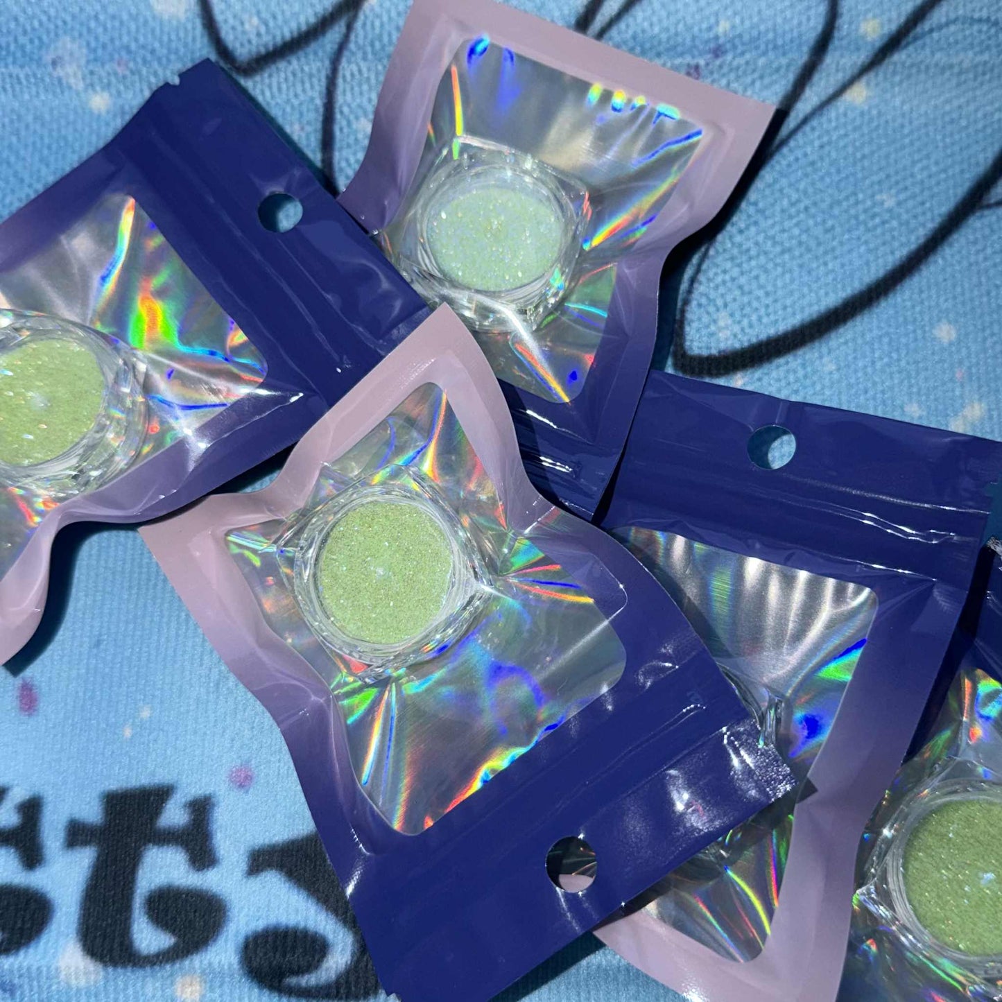 Light Green Nail Glitter