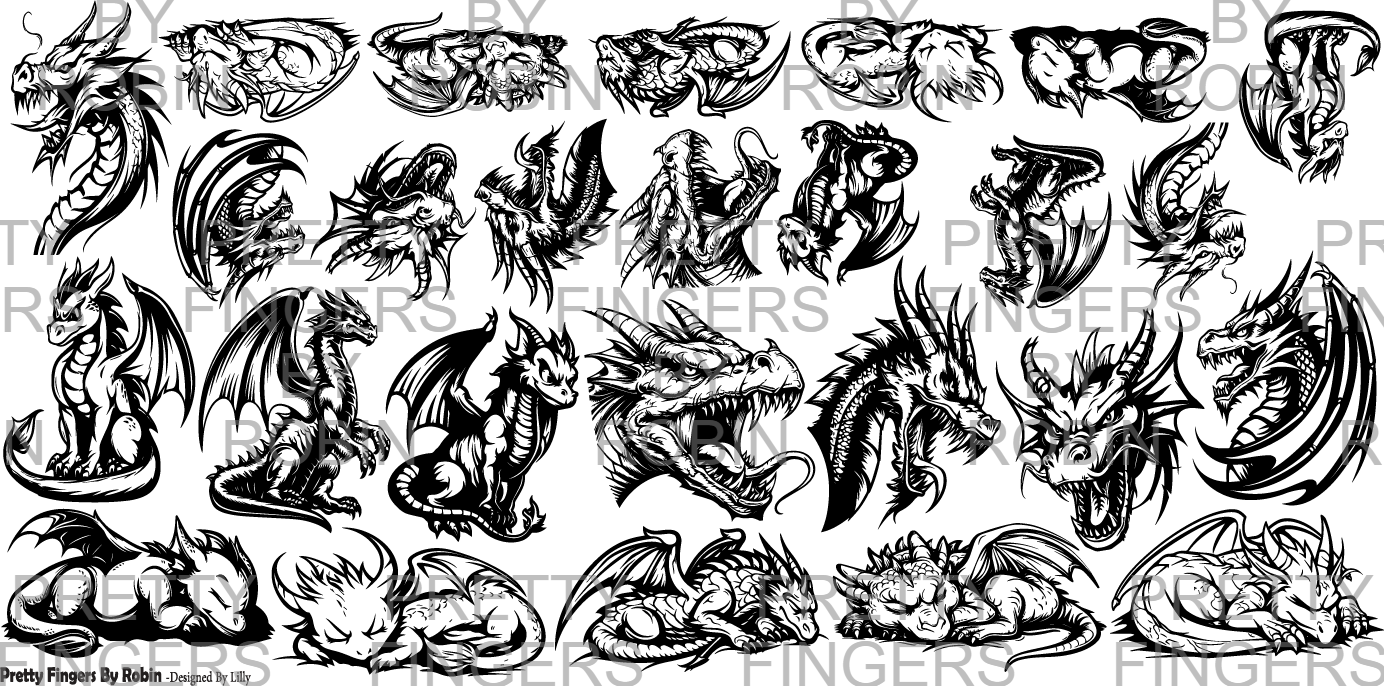 140 - Realistic Dragons