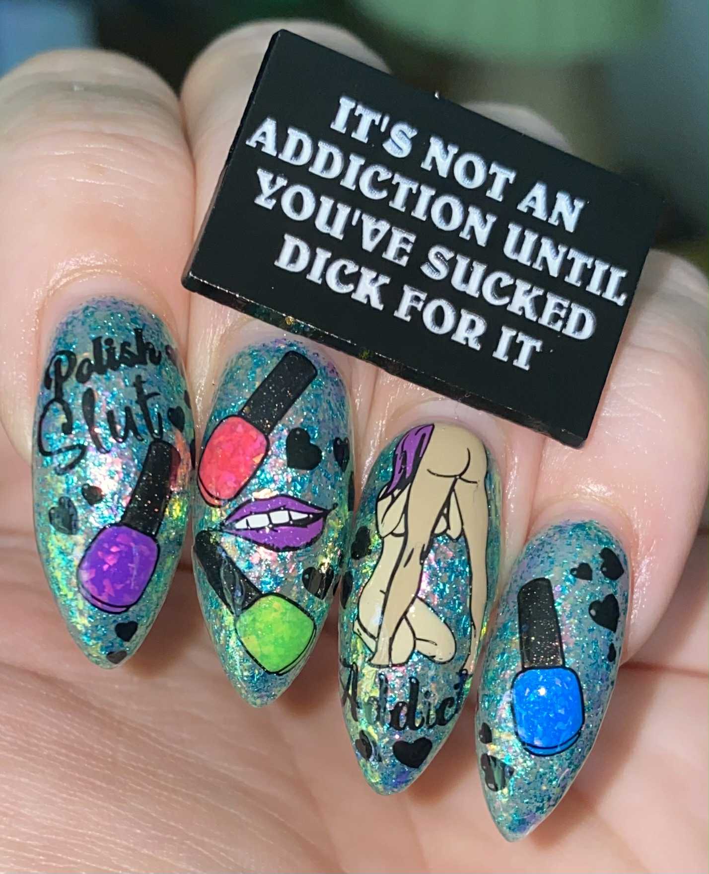 "It's not an addiction until..." Pin