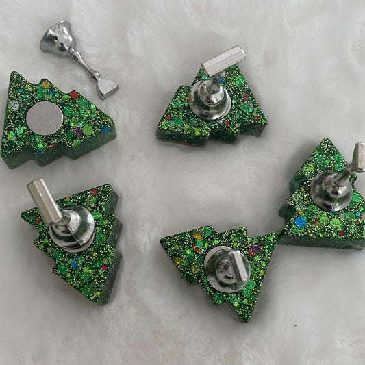 Christmas Tree Nail Stands
