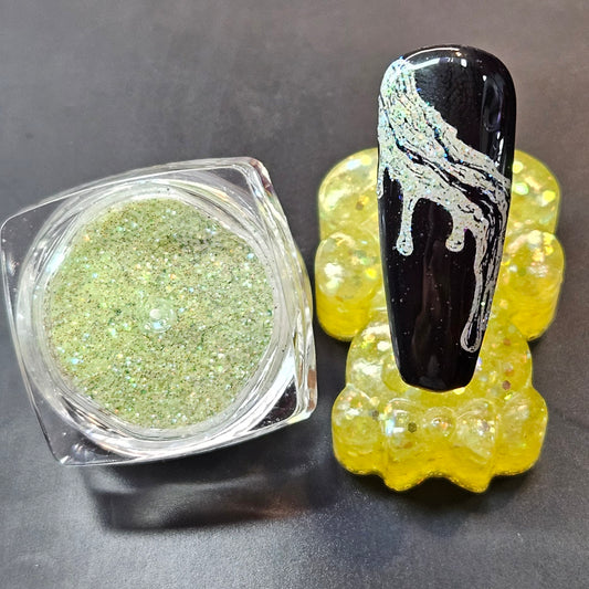 Dark Green Nail Glitter