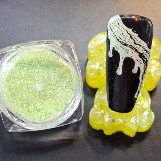 Light Green Nail Glitter