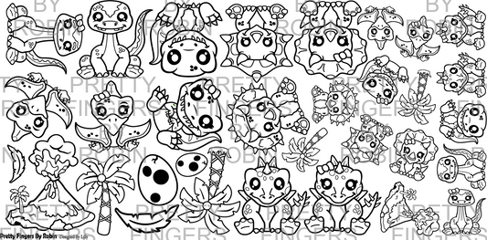 267 - Cute Lil Dinos