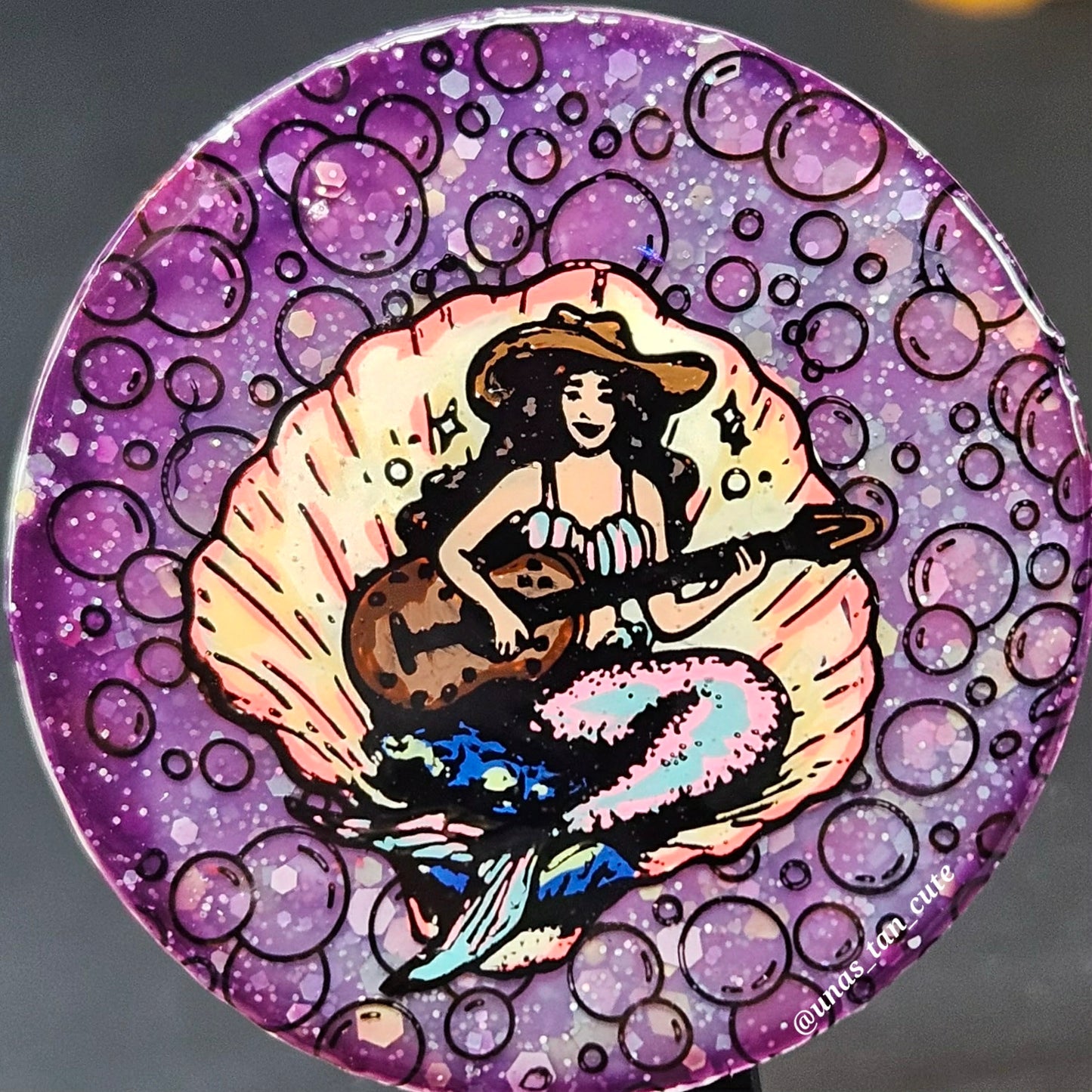 6 - Cowgirl Mermaid Pop Socket