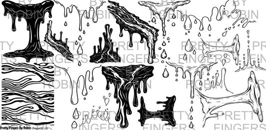 309 - Drippy Background