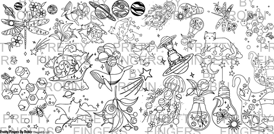 327 - Space Coloring