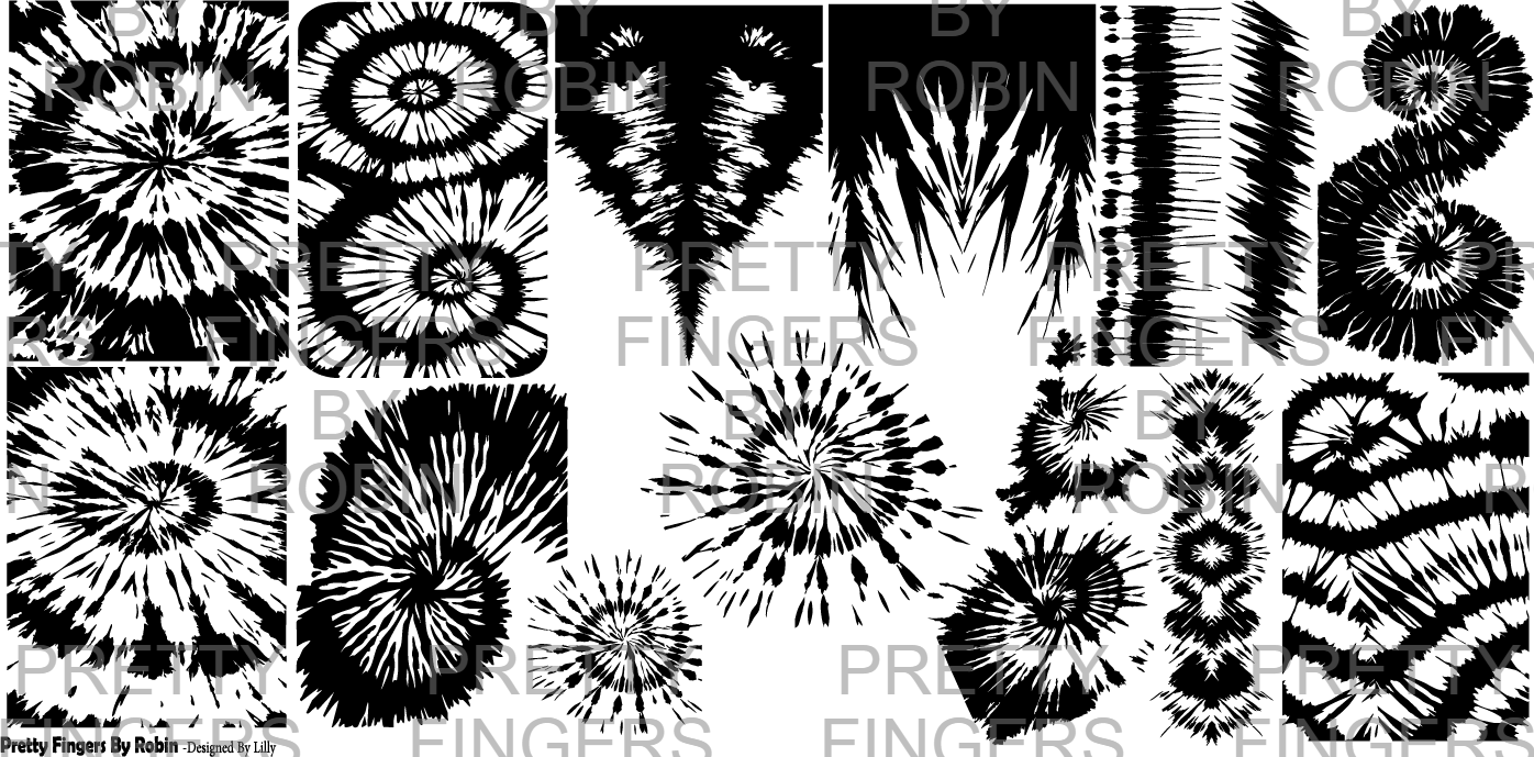 345 - Tie Dye Pattern