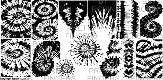 345 - Tie Dye Pattern