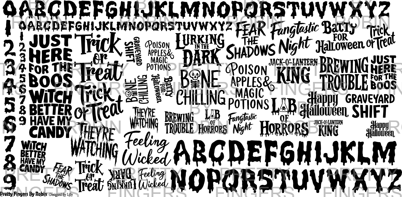 360 - Spooky ABC's