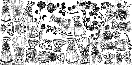 413 - Broken Porcelain Dolls