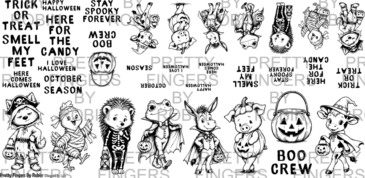ALL October Plates