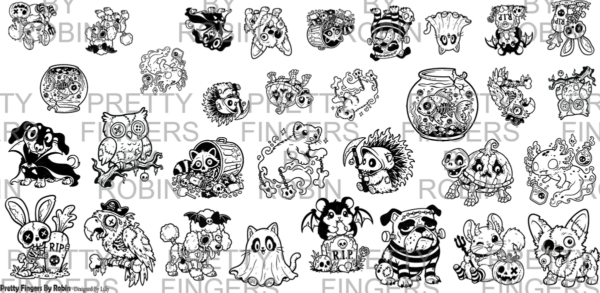 ALL October Plates