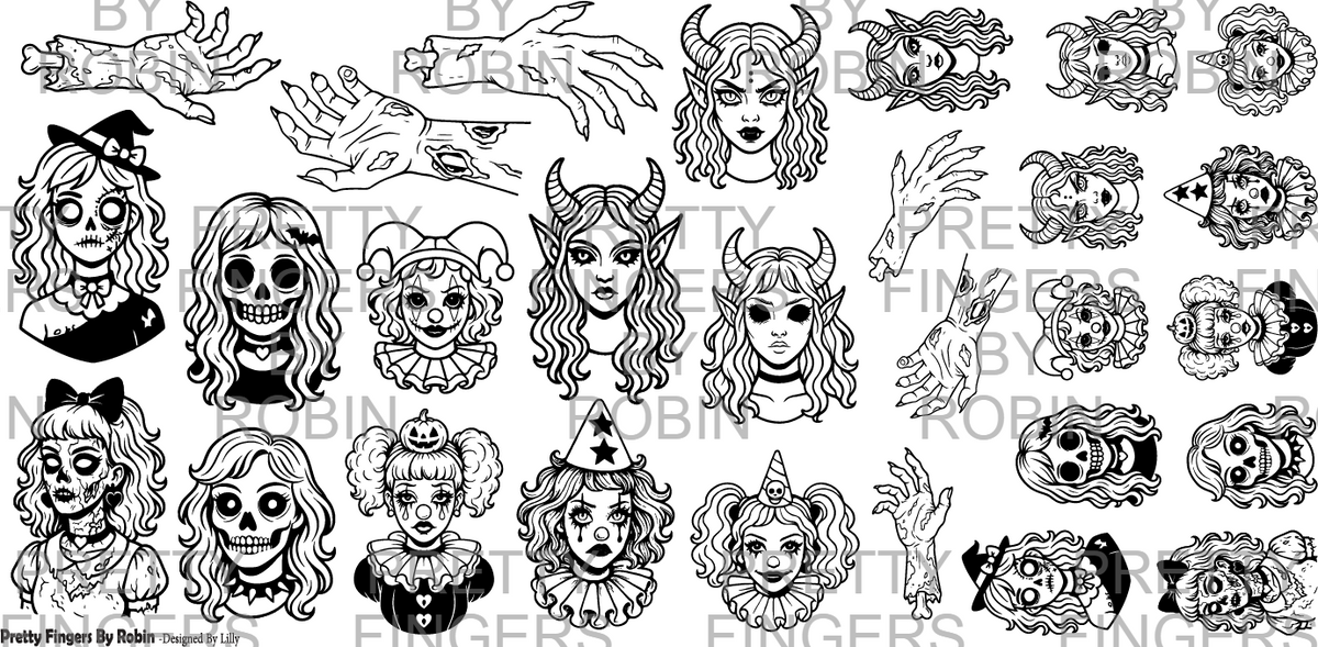 ALL October Plates