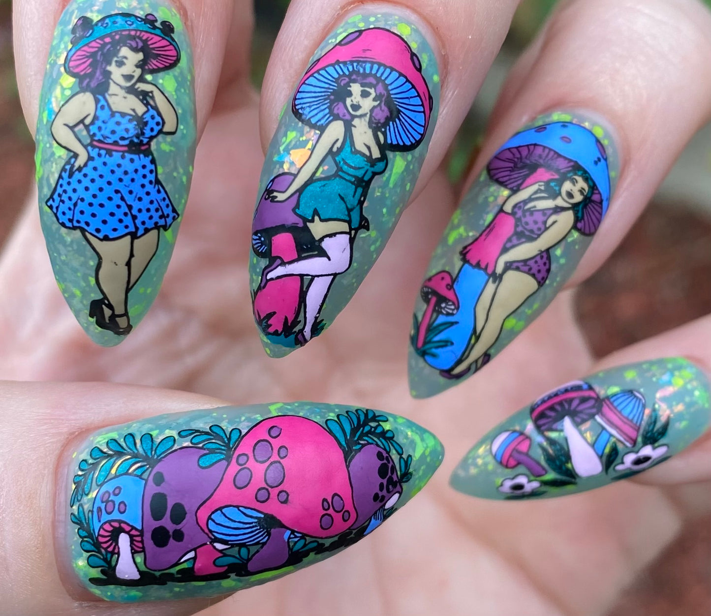 298 - Groovy 70 s Mushrooms
