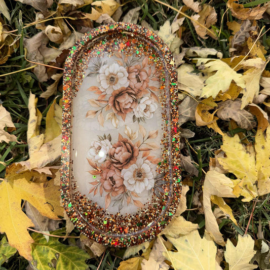 Fall Oval Tray #6