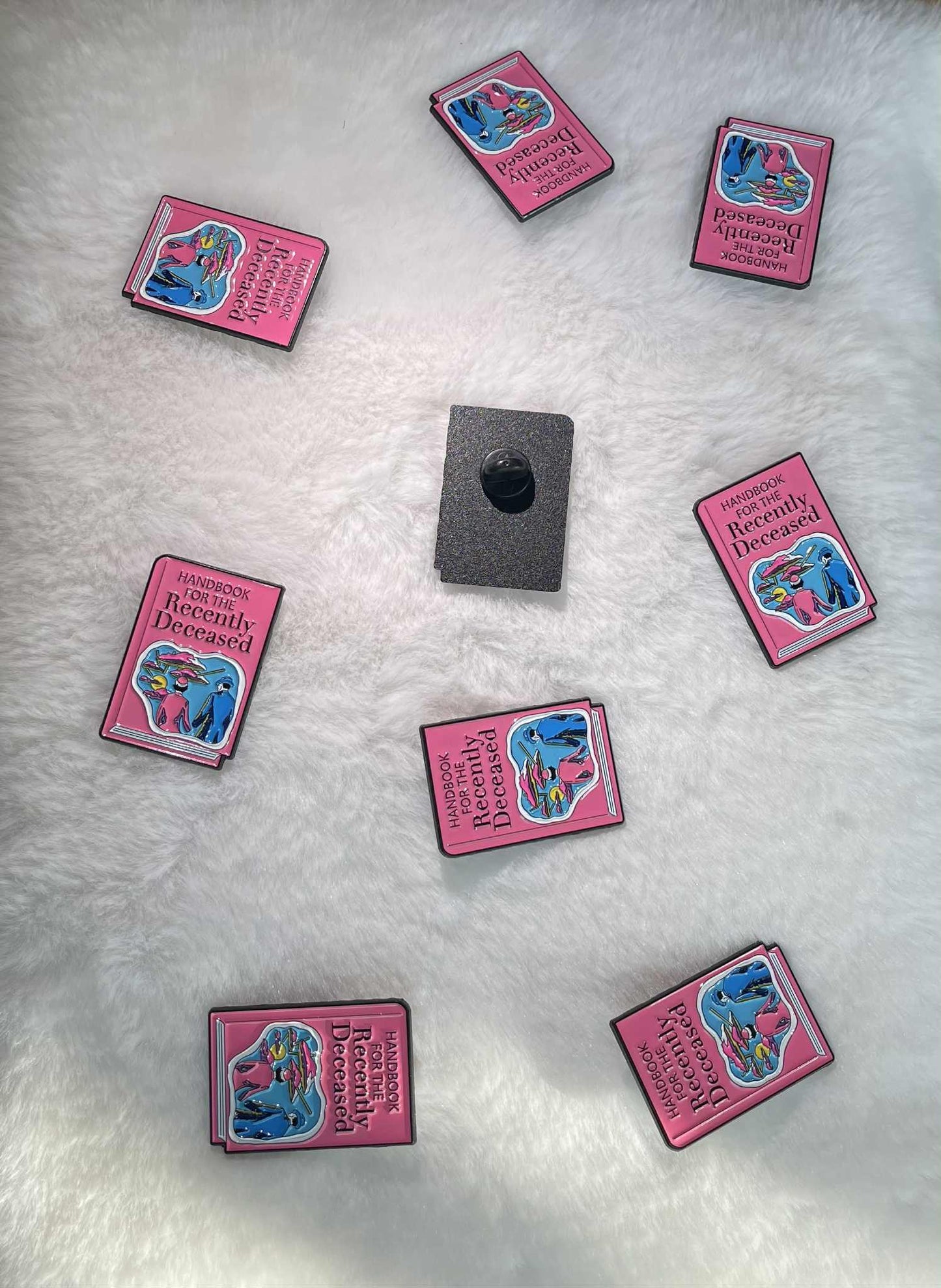 "Recently Deceased" Pin