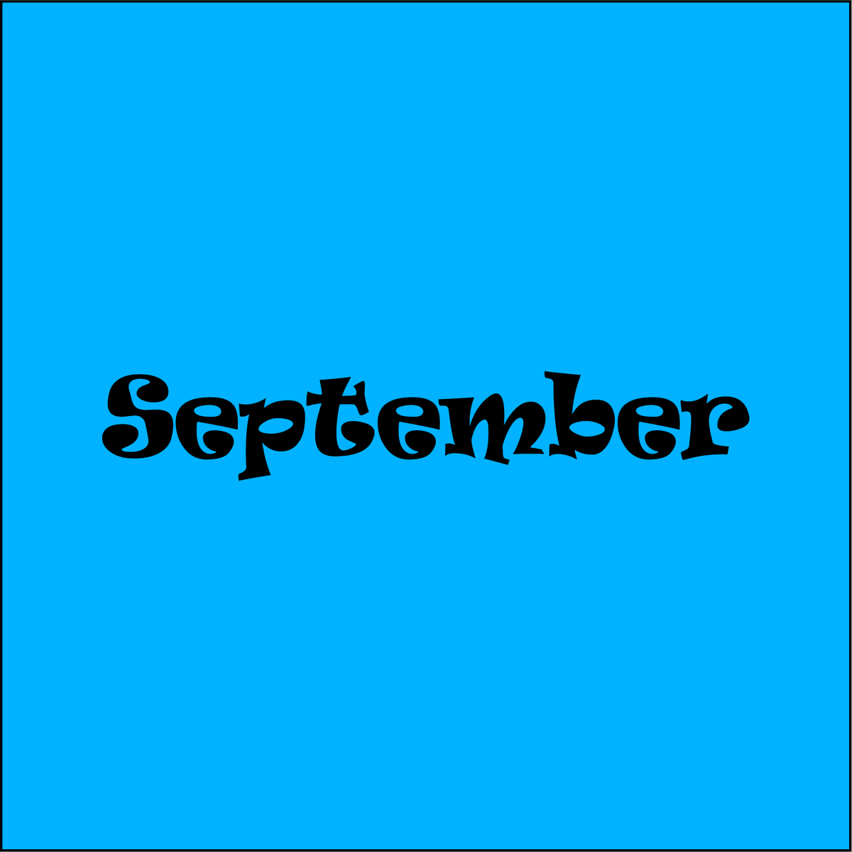 ALL September Plates