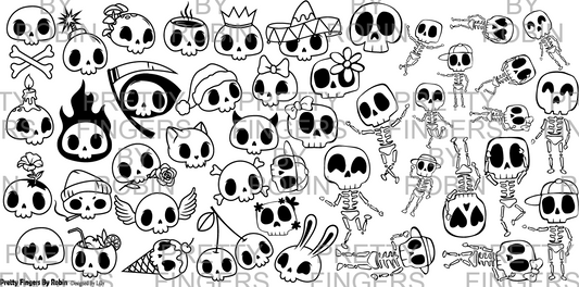 237 - Cute Lil Skulls