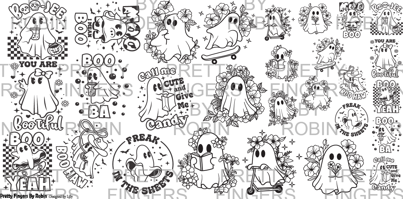 300 - Funny Halloween Ghost