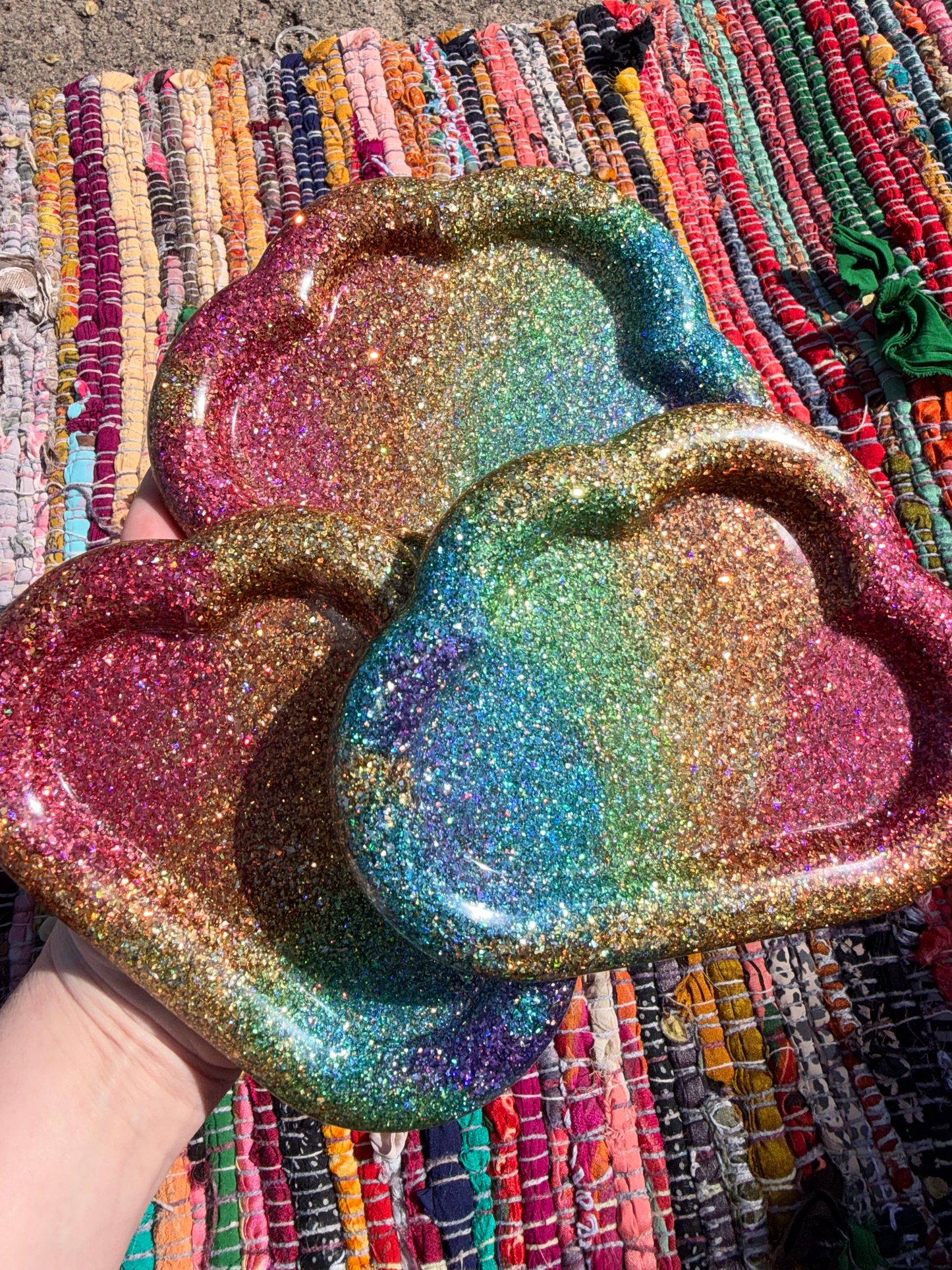Cloud Tray - Rainbow