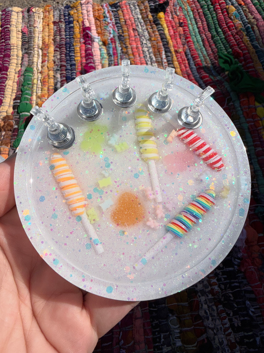 Paint Palette/Nail Stand - Candy