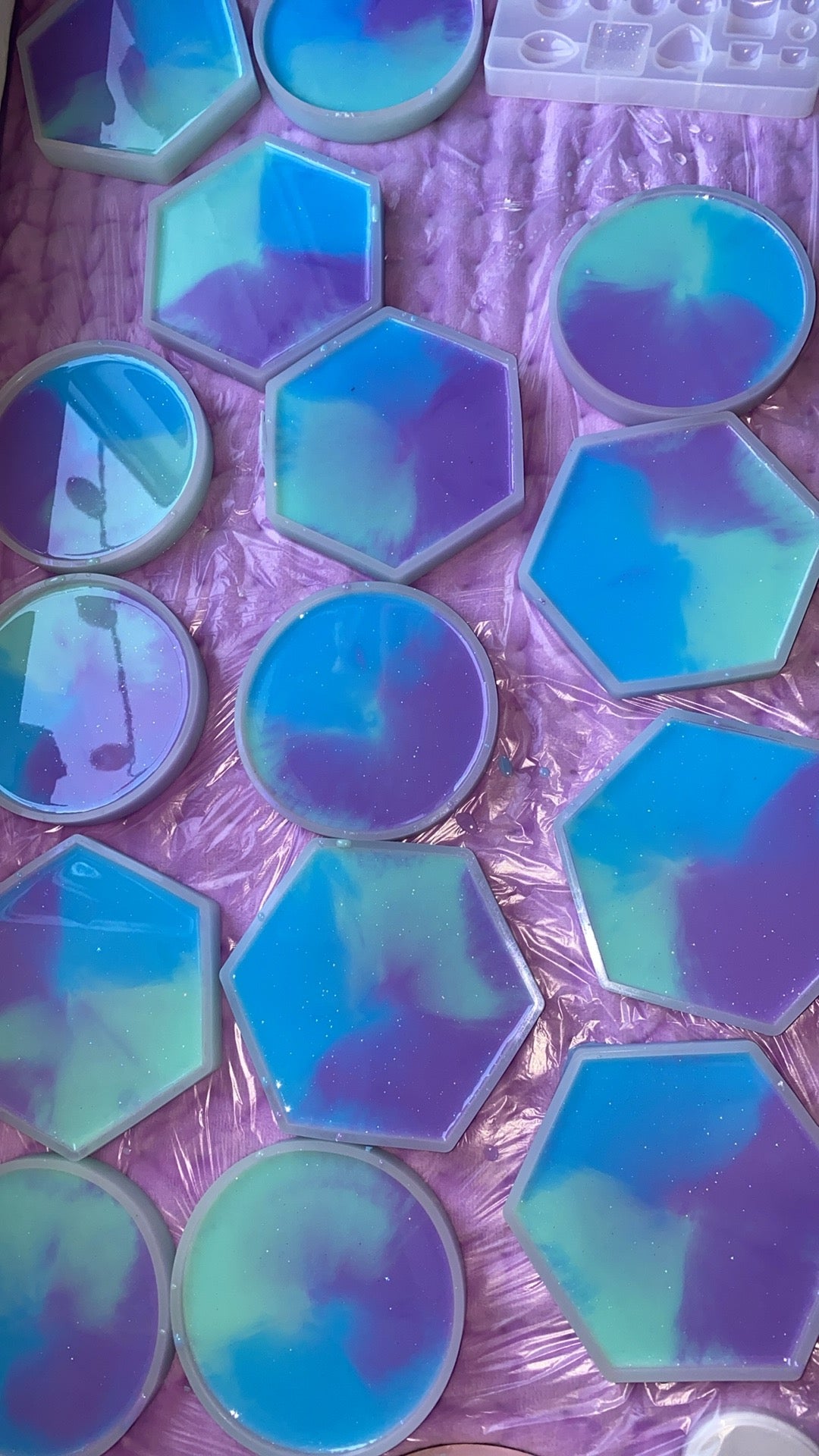 RANDOM Snowflake Paint Palette