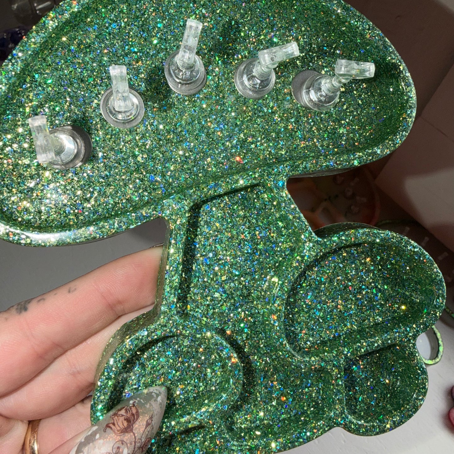 Mushroom Tray/Nail Stand #6