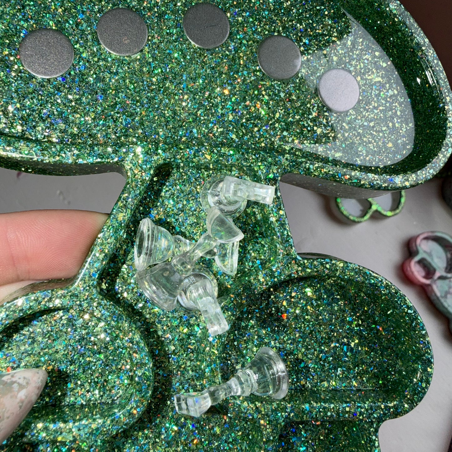 Mushroom Tray/Nail Stand #6