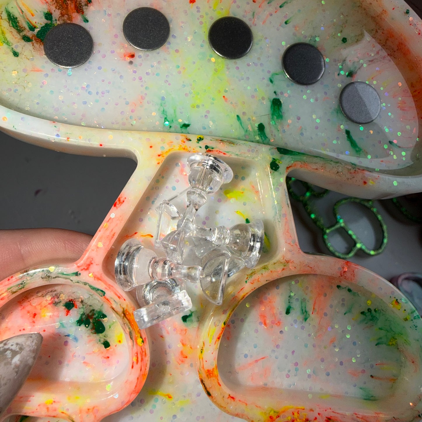 Mushroom Tray/Nail Stand #8