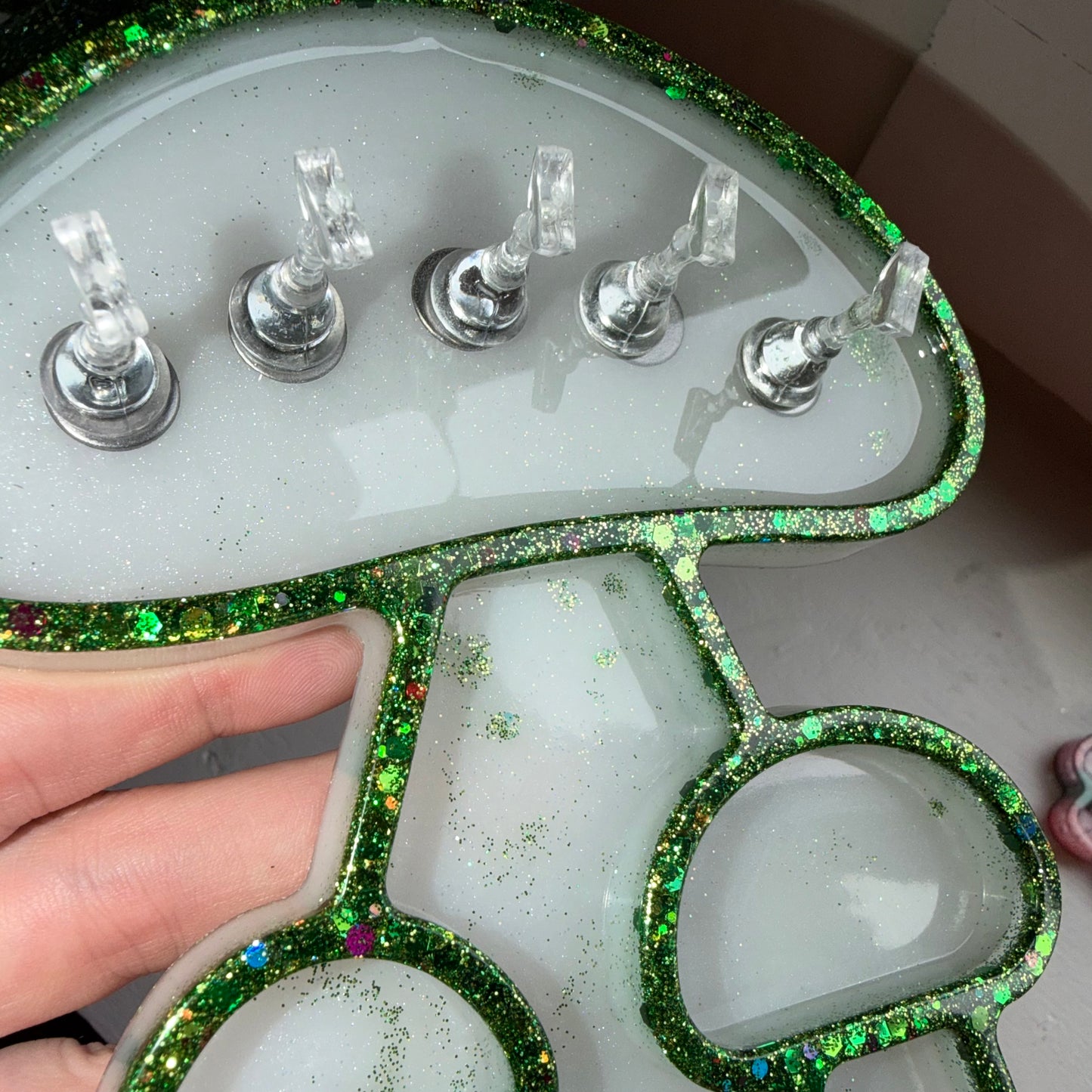 Mushroom Tray/Nail Stand #5