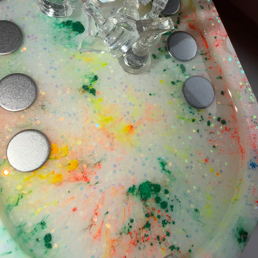 Oval Tray/Nail Stand #2