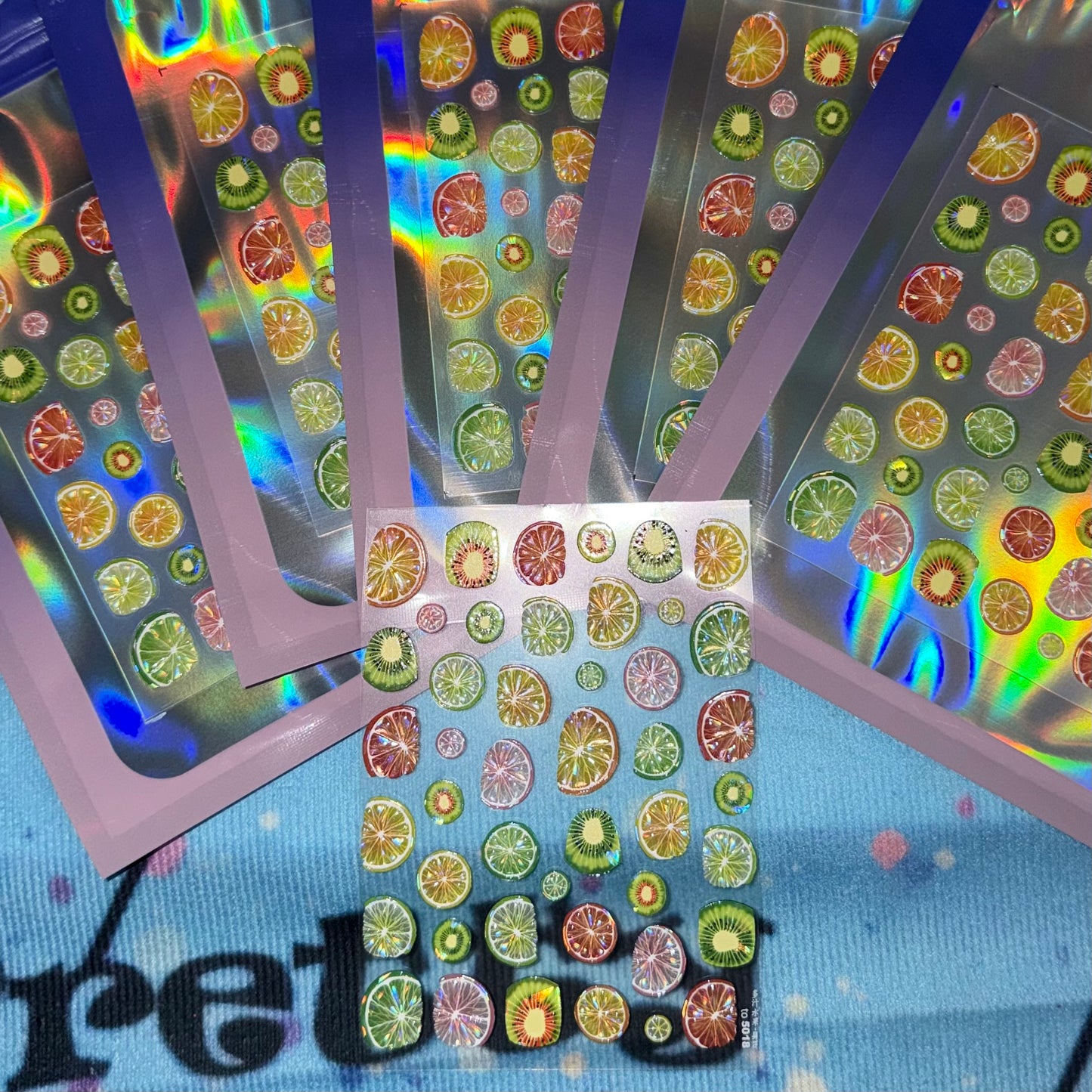 Citrus Nail Stickers