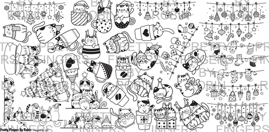 295 - Silly Christmas Cats