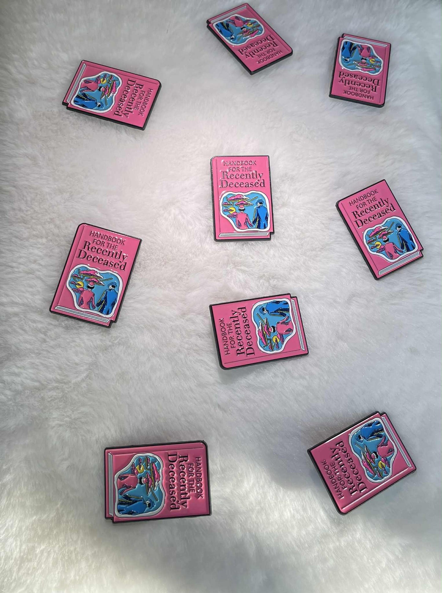 "Recently Deceased" Pin