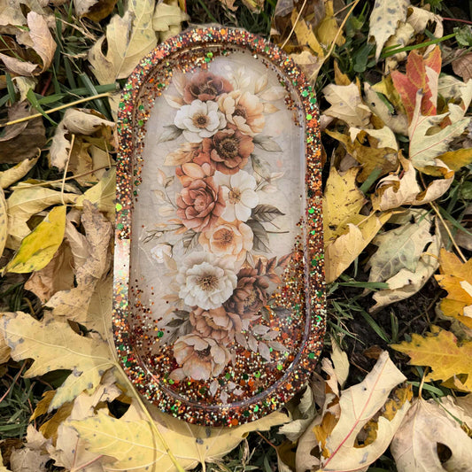 Fall Oval Tray #5