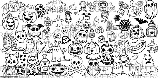 171 - Halloween Cats